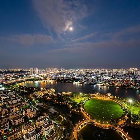 Luxury Apartment At Vinhomes Central Park Ho Chi Minh-staden Exteriör bild