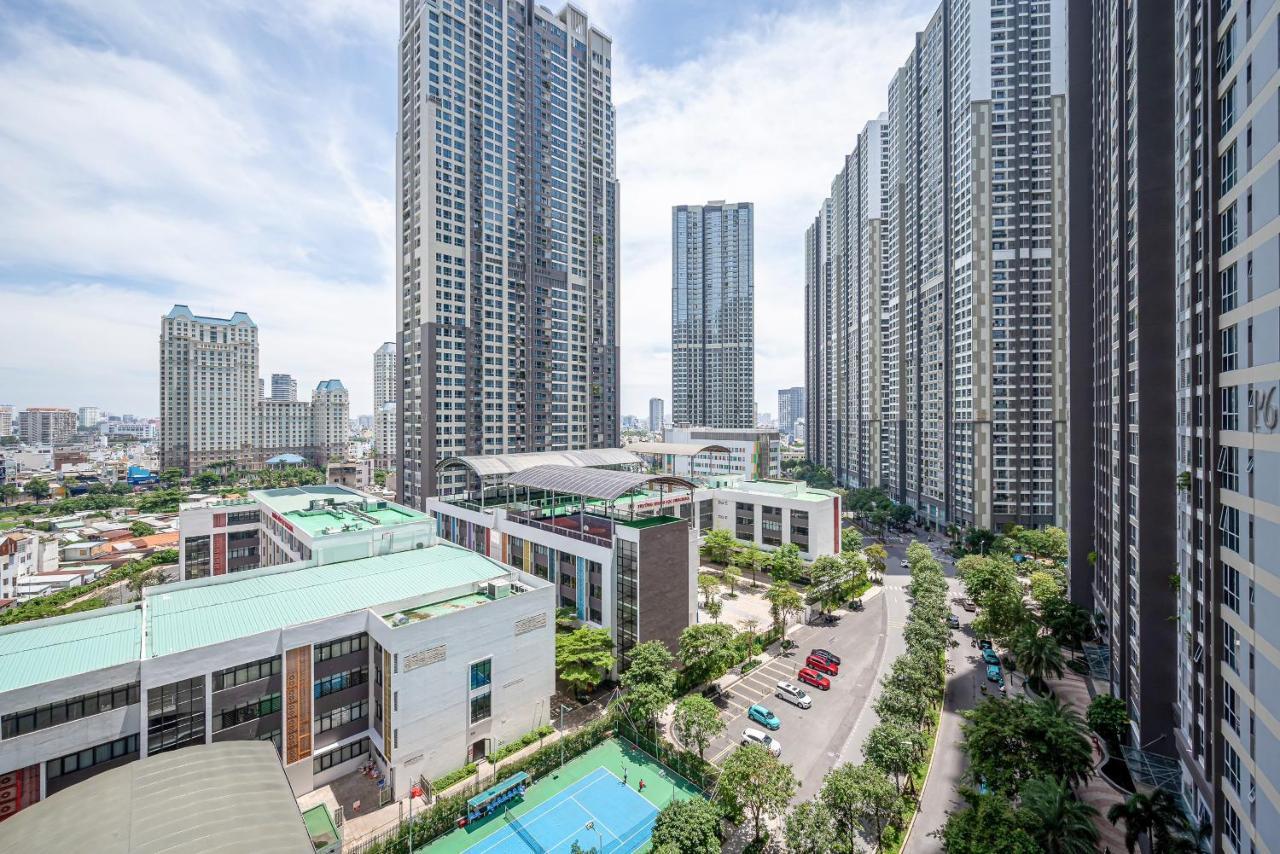 Luxury Apartment At Vinhomes Central Park Ho Chi Minh-staden Exteriör bild