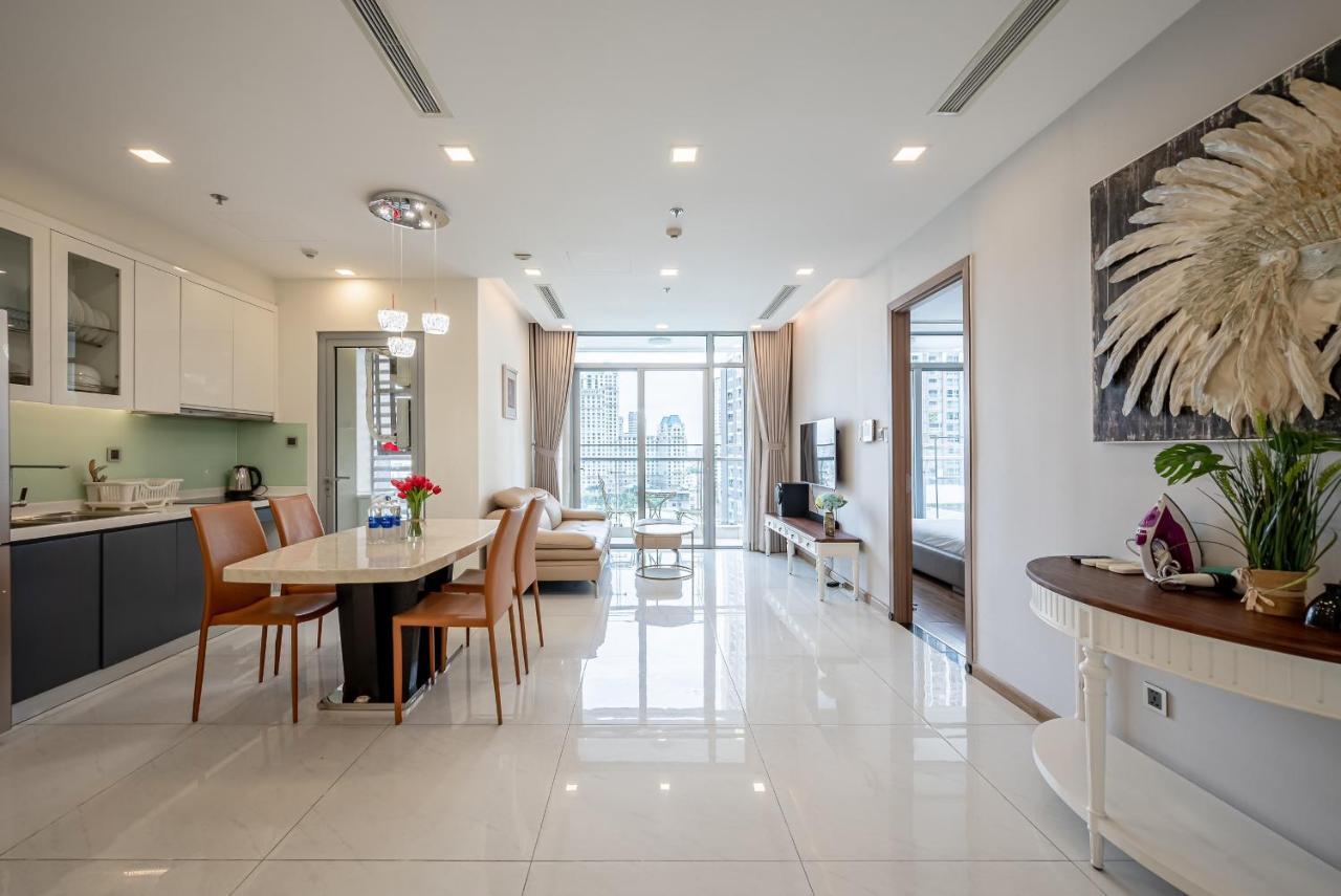 Luxury Apartment At Vinhomes Central Park Ho Chi Minh-staden Exteriör bild
