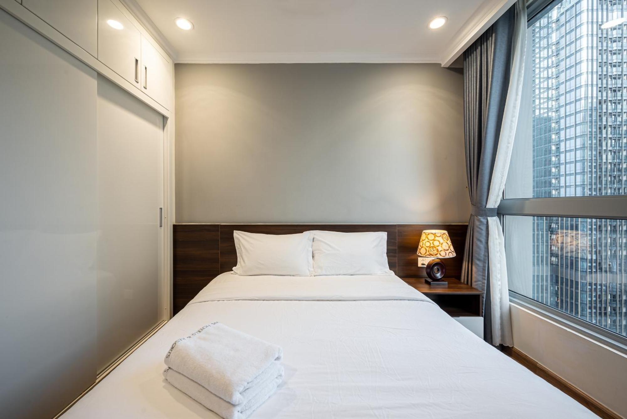 Luxury Apartment At Vinhomes Central Park Ho Chi Minh-staden Exteriör bild