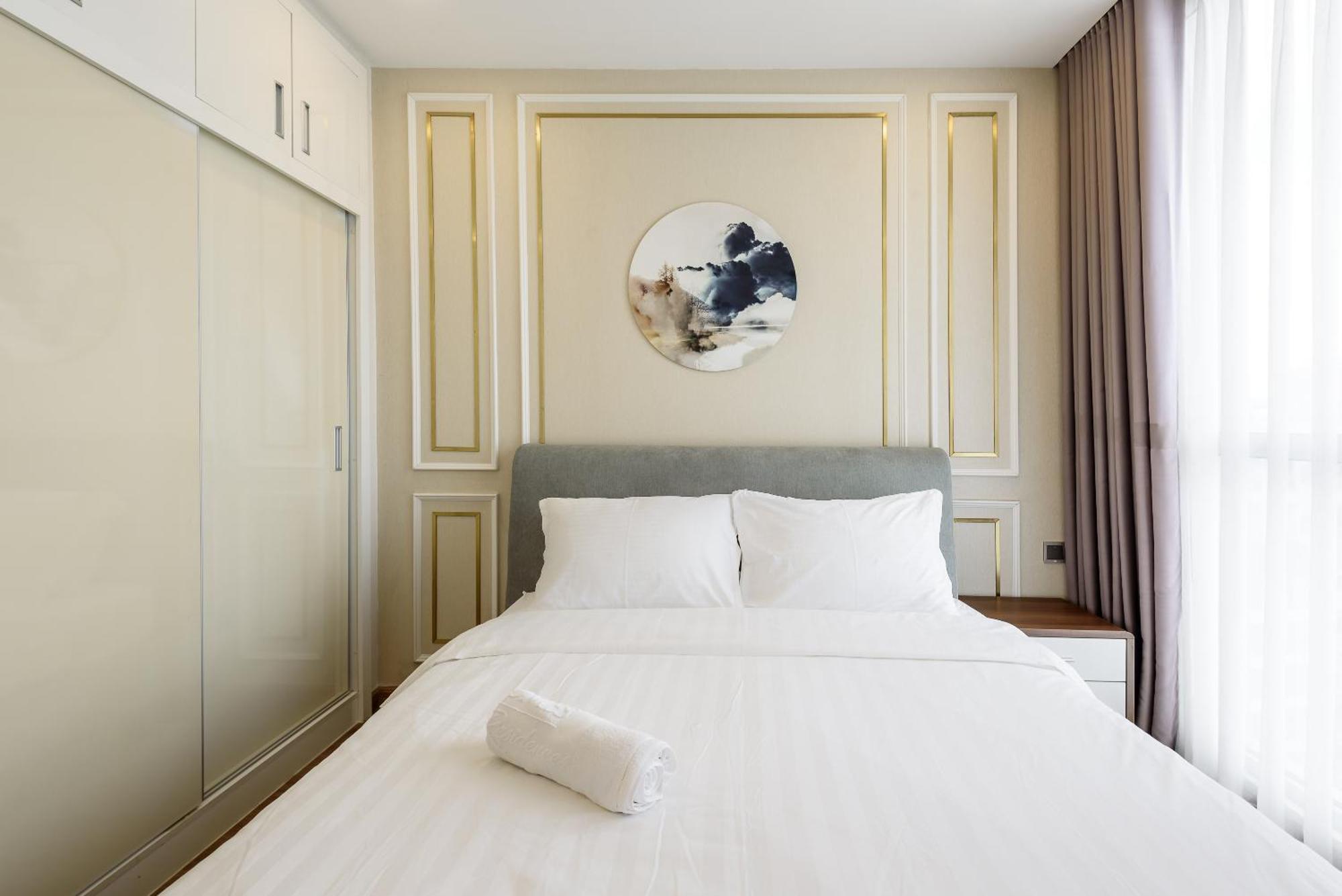 Luxury Apartment At Vinhomes Central Park Ho Chi Minh-staden Exteriör bild