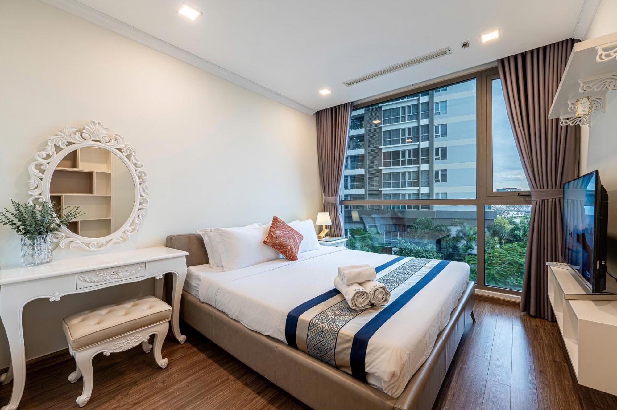 Luxury Apartment At Vinhomes Central Park Ho Chi Minh-staden Exteriör bild