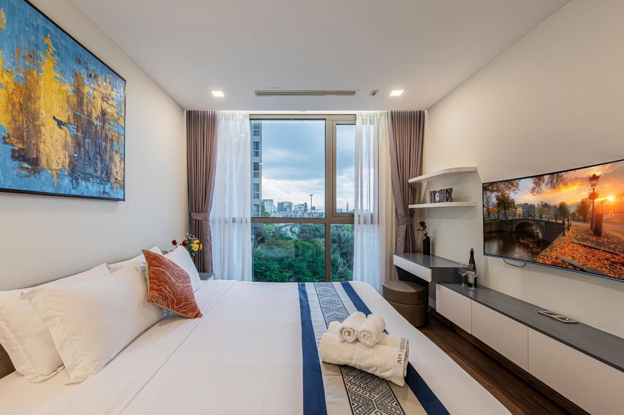 Luxury Apartment At Vinhomes Central Park Ho Chi Minh-staden Exteriör bild