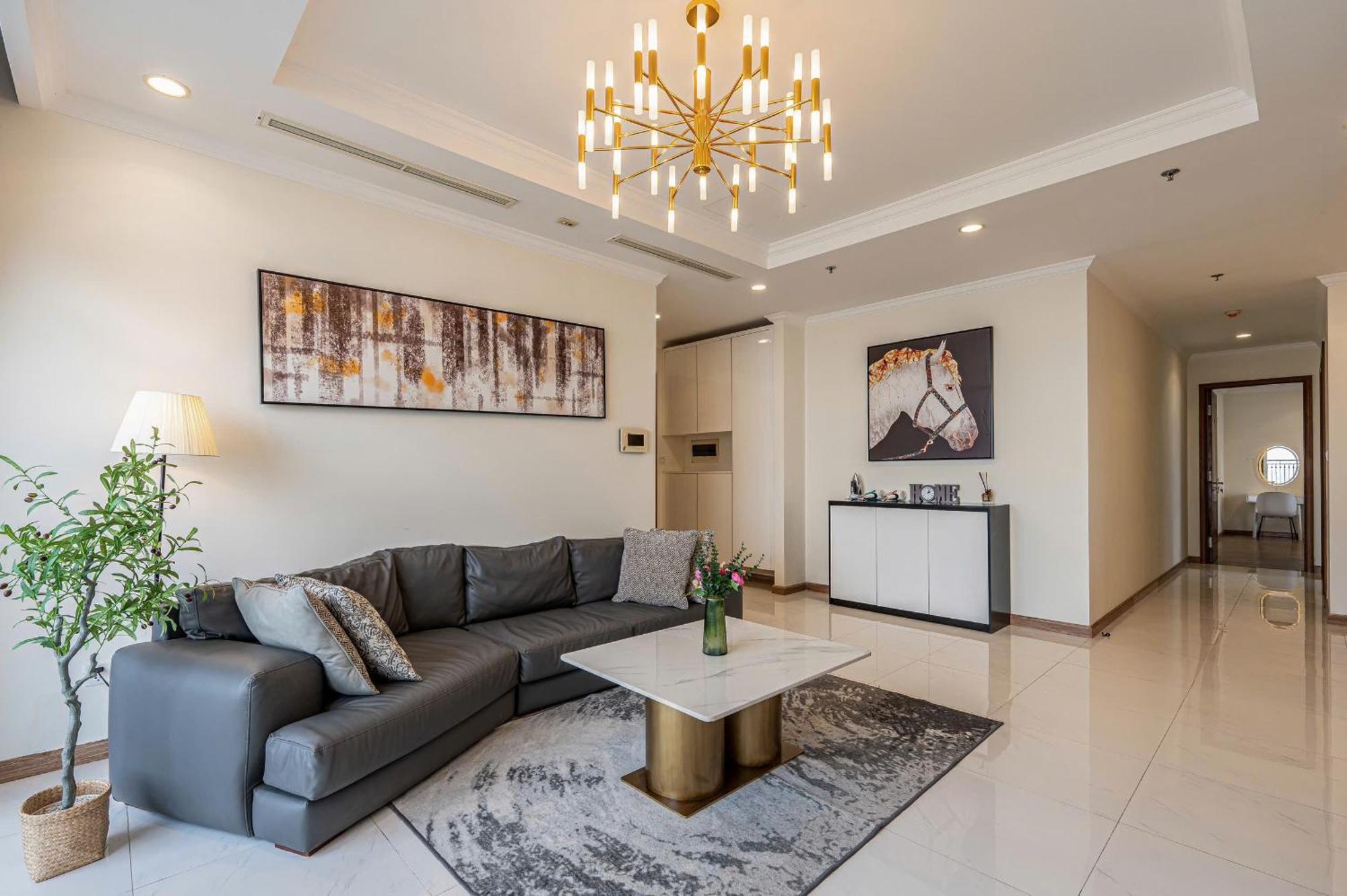 Luxury Apartment At Vinhomes Central Park Ho Chi Minh-staden Exteriör bild
